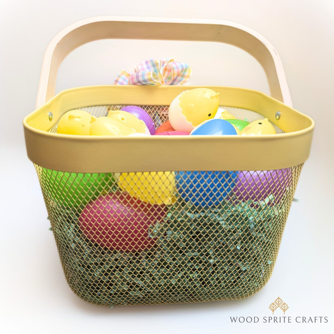 Easter Basket, personalized handle